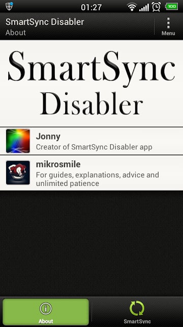 SmartSync Disabler截图2