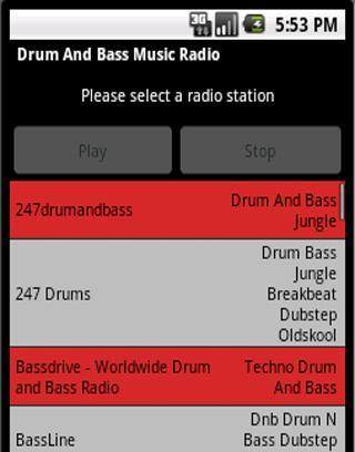 Drum And Bass Music Radio截图1