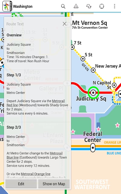 Washington Metro Free by Zuti截图6