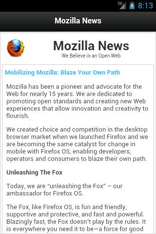 Mozilla News截图2