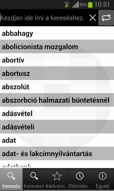 Jogi sz&oacute;t&aacute;r (angol)截图2