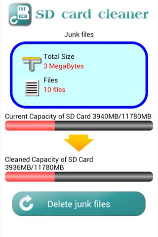 SD card cleaner截图2