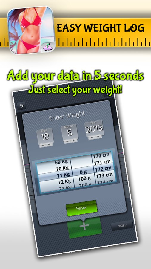 Easy Weight Log截图3