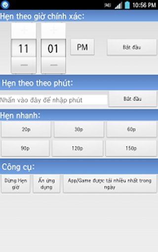 Hẹn Giờ Tắt Nhạc Free截图3