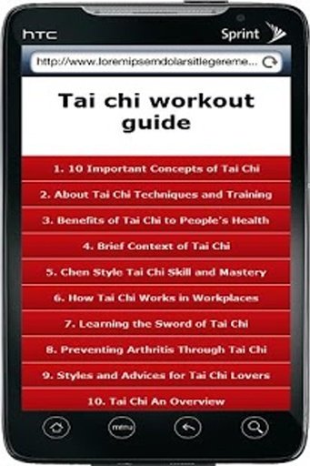 Tai chi workout guide free截图1