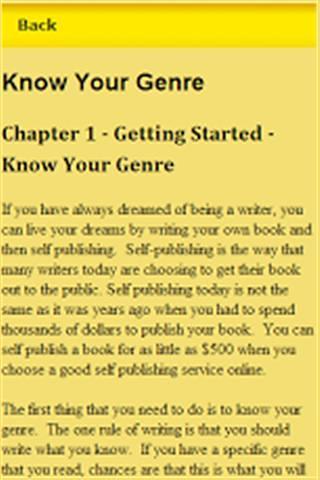 Self Publishing Guide截图2