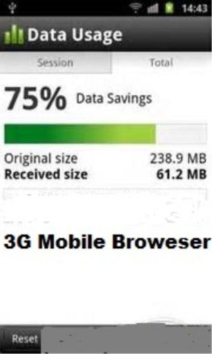 3G Speed In 2G Mobile Browser截图3