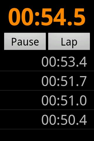 Stopwatch, lap timer, chrono截图3