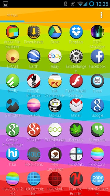 Circled Icon Pack r2 HD FREE截图3