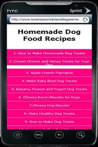 Homemade Dog Food Recipes截图2
