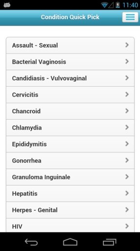 STD Treatment Guide截图8