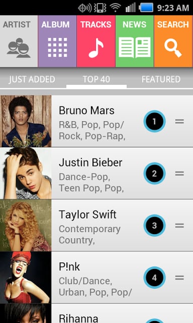 Top Songs, Music &amp; Videos截图1