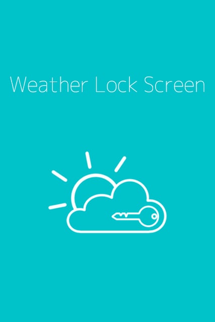 Weather Lock Screen(天気ロック画面表示)截图6