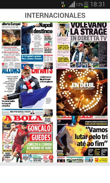 Portadas diarios deportivos截图4