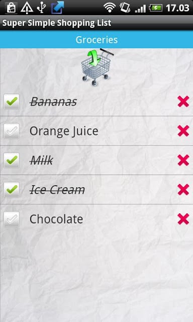 Super Simple Shopping List截图3