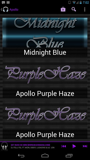 Apollo Purple Haze Theme截图5