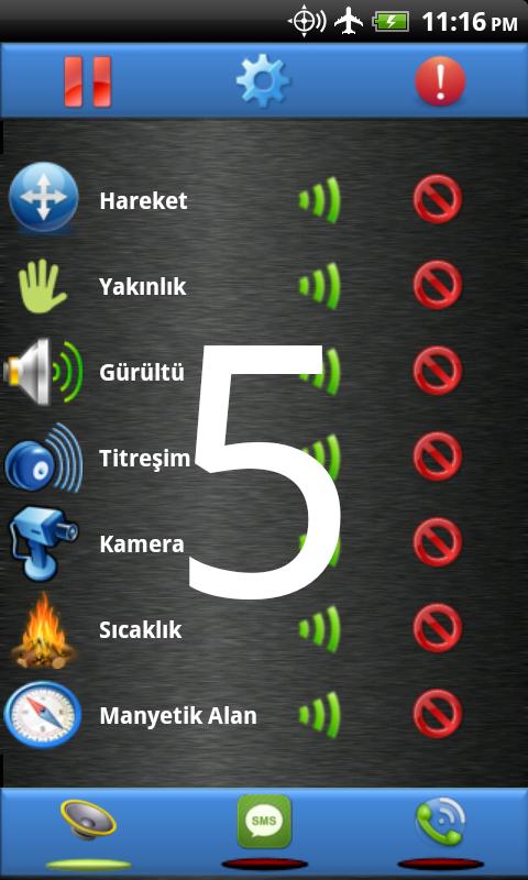 G&uuml;venlik - Sens&ouml;r Alarmı Free截图5