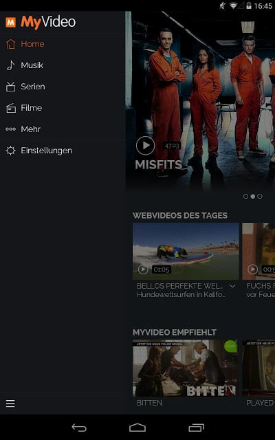 MyVideo: Musik, Filme &amp; Serien截图6
