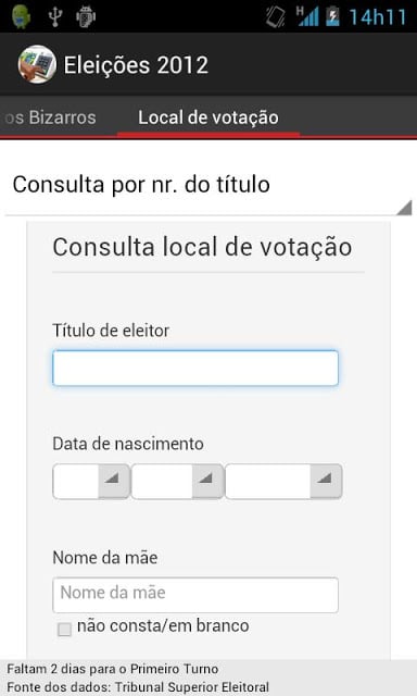 Elei&ccedil;&otilde;es 2012截图3