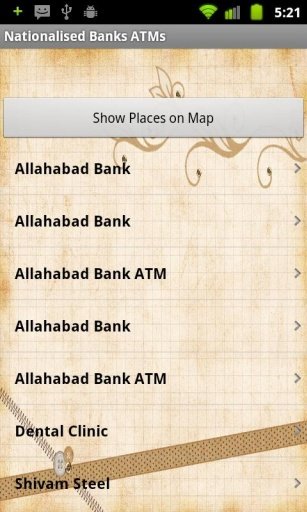 印度ATM定位 Banks ATM/Branch Locator India截图3