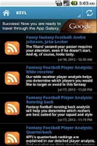 Fantasy Football News截图1