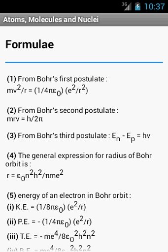 Physics Pro - Atoms &amp; Nuclei截图3