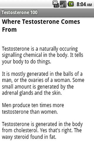 Boost Testosterone One Hundred截图1