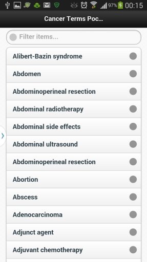 癌症术语词典截图4