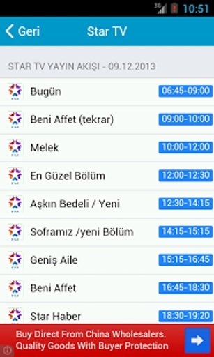 TV Rehberi (Yayın Akışı)截图5