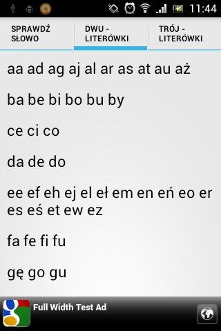 Scrabble - sprawdź słowo截图3