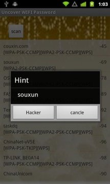 Uncover WIFI Password截图