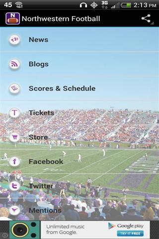 Northwestern Football截图5