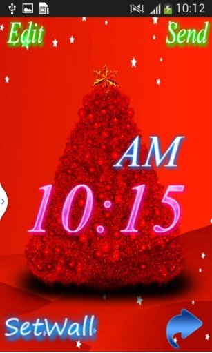 Christmas Digital Clock截图10