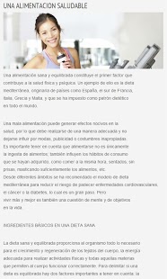 Nutrici&oacute;n, Vida saludable截图4