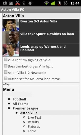 Aston Villa FC News截图3