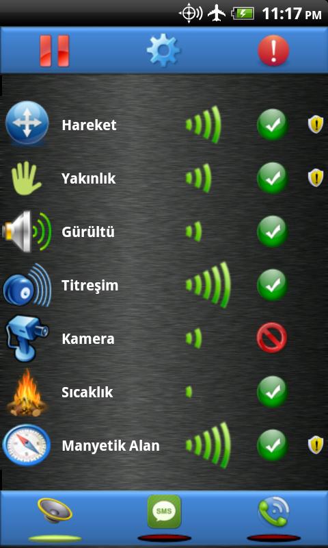 G&uuml;venlik - Sens&ouml;r Alarmı Free截图4