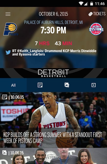 Detroit Pistons Official App截图5