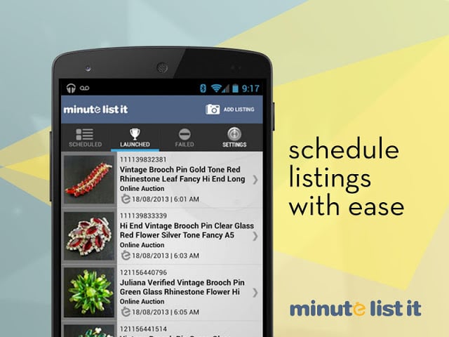 Minute List It eBay with video截图2