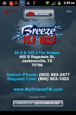 95.3 &amp; 102.3 The Breeze截图3