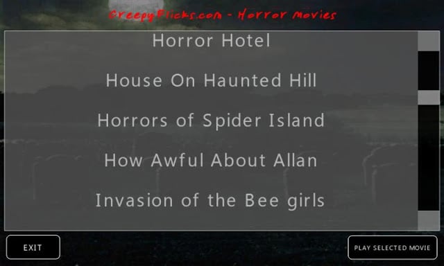 CreepyFlicks Horror Movies截图2