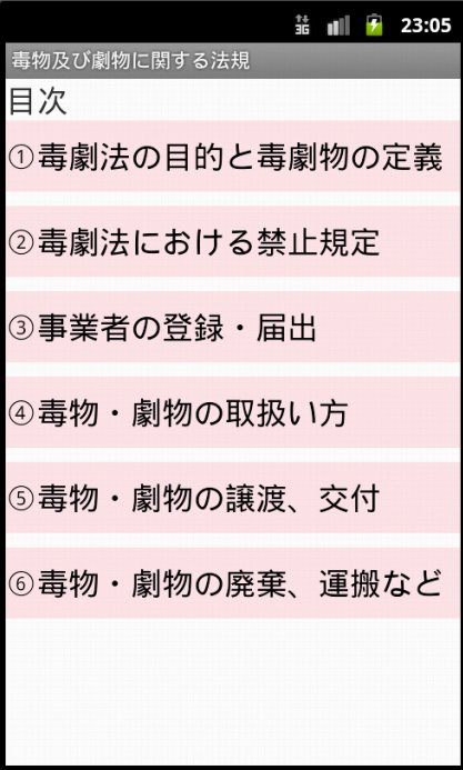 毒物剧物取扱者テキストー体験版ー　りすさんシリーズ截图1