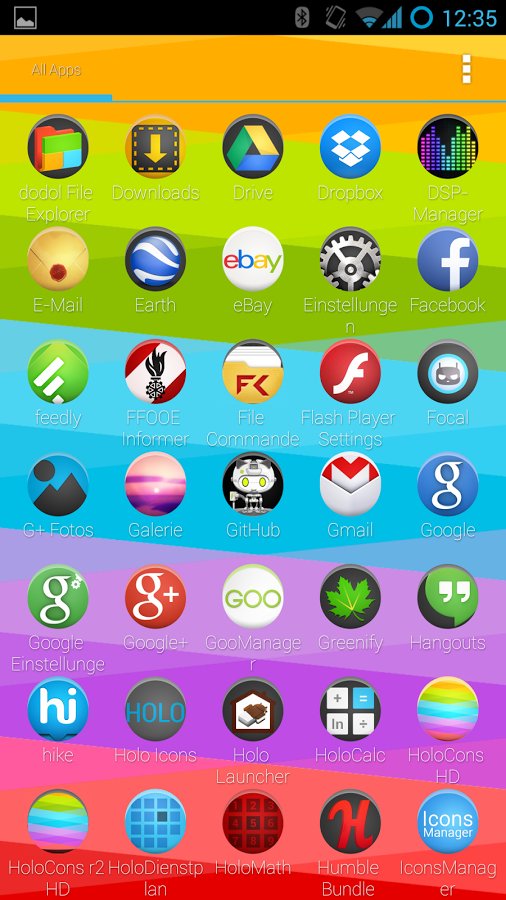 Circled Icon Pack HD FREE截图5