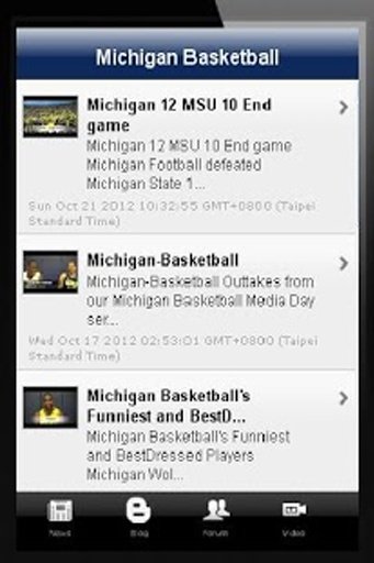 Michigan Basketball Fans App截图7