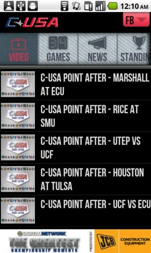 Official Conference USA Mobile截图2