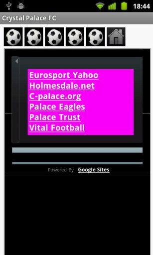 Crystal Palace FC News截图1