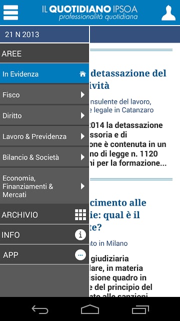 Notizie Quotidiano Ipsoa截图5