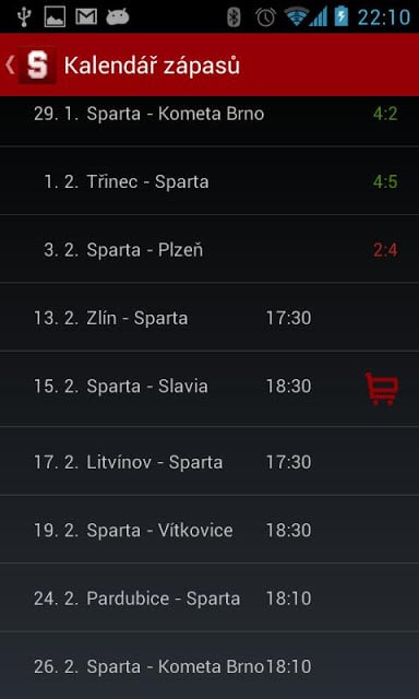 HC Sparta Praha截图6