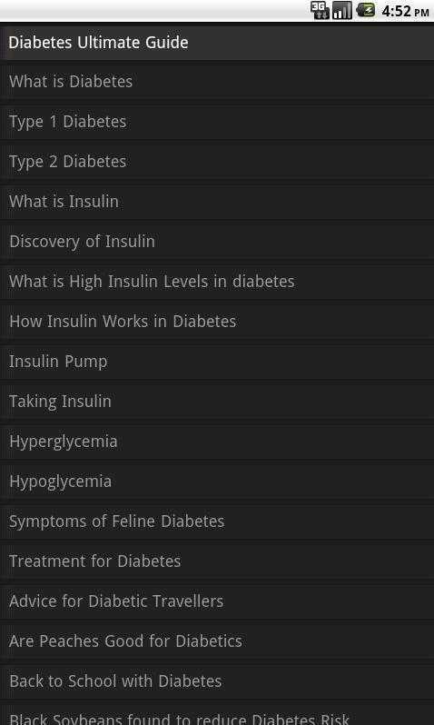 Diabetes Ultimate Guide截图4