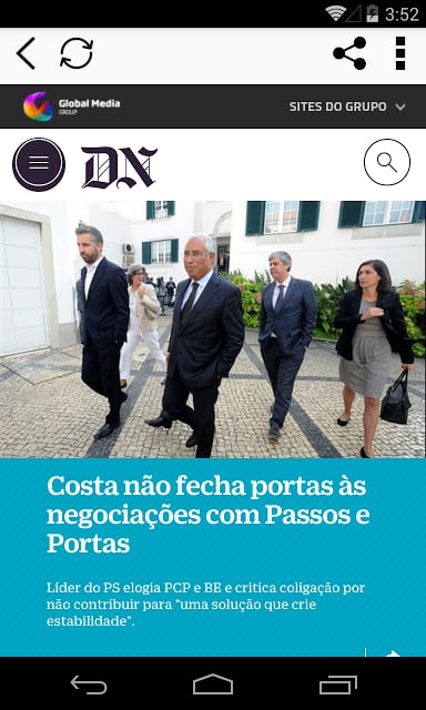 DN - Di&aacute;rio de Not&iacute;cias截图5