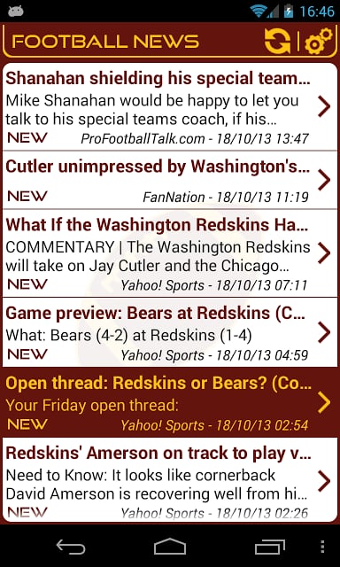 Washington Football News截图1